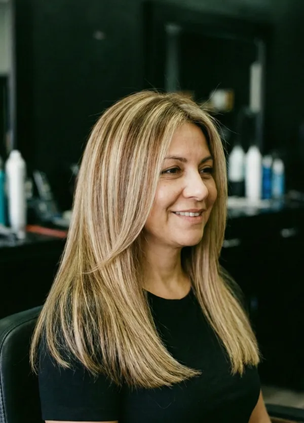 Rubia despues Rubia despues